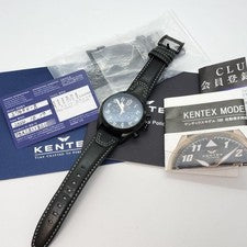 KENTEX Pro Gauss Chrono 88-piece watch, S769X-08, men's, warranty includ #QYCOG4
