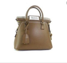 MAISON MARGIELA 5ac Mini Cumin Gold Leather Women #QYCVFH