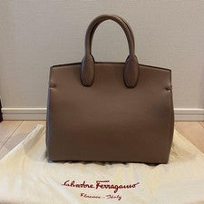 FERRAGAMO Studio Gray Pouch #QYIA68