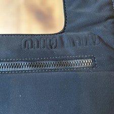 Hard to Find 1999ss miu miu archive black Classic shoulder