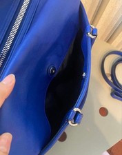 Salvatore Ferragamo 2-Way Handbag Vara Blue #QYBT4F