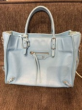 BALENCIAGA Paper Mini Bag Blue #QY3H0A