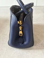 LOUIS VUITTON Empreinte Montaigne BB Handbag, Blue #QYGB2K