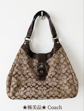 Coach handbag with cover #QY8T1W