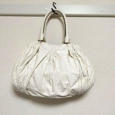 Hard to Find miu miu handbag enamel ivory
