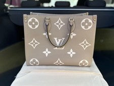 LOUIS VUITTON On the Go MM Beige Monogram #QYK5JD