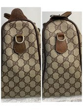 Gucci handbag, Boston bag, GG Sherry line, Classic. #QY5LKT