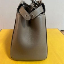 Fendi Peekaboo Mini Greige #QYC8QD