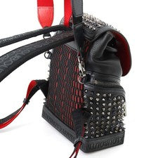 Christian Louboutin Explorer Funk Studded Backpack, Small, 3215038, Blac #QY97T2