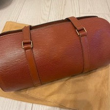 LOUIS VUITTON Epi Soufflot Handbag M52223 Classic Authentic From Japanese #QY1QX9