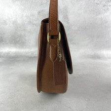 COACH Old Coach Shoulder Bag Turnlock Leather #QY7AUX