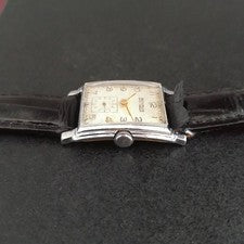 BENRUS SWISS shock resistant watch with small seconds, 14K gold filled, #QY3FHV