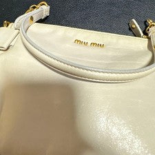 miu miu side ribbon accessory pouch Hard to Find color