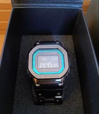 G-SHOCK GMW-B5000BPC-1 Black Metallic Pre-Owned #QY08AJ