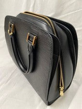 LOUIS VUITTON Epi Pont Neuf Handbag, Black Epi Leather #QYBT86
