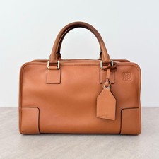 LOEWE Amazona 36 Tan 2-way handbag Anagram #QY7IWI