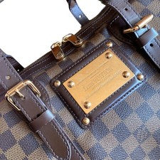 LOUIS VUITTON Berkeley Damier Monogram Handbag Boston Tote Bag #QY8MKI