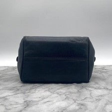 Loewe Anagram handbag, nappa leather, navy blue. #QY7QN1