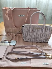 Miu Miu Matelasse 2way bag
