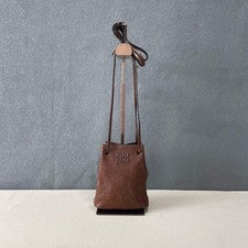 miu miu shoulder bag brown aw