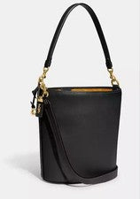 COACH Dakota Bucket Bag CH726 Black #QY0FZ6