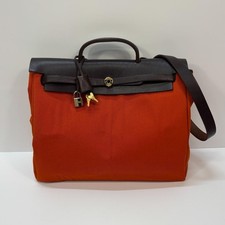 HERMES Herbag 39 MM Toile Officier H stamp MBZ921 #QYDIZS