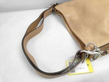 COACH Old Coach COACH Beige Fringe Shoulder Bag 1427 #QY2SYA