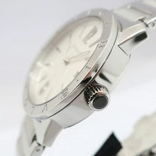 BVLGARI Bvlgari BB39S Silver Men's Winding Watch with Box and Paper #QYJQ6X
