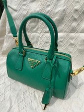 PRADA Mini Bag, Mango, 1BB846, with Guarantee Card #QY0VQG