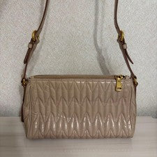 miu miu shoulder bag beige pink