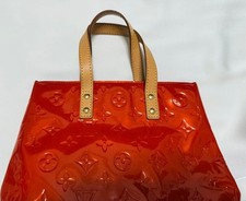 LOUIS VUITTON LOUIS VUITTON Vernis Lead PM Red, Patent Leather #QYBLRT