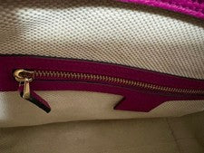 GUCCI handbag, pink, with tassel. #QY1XRU
