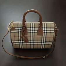 Burberry Bowling Bag Medium #QY6GKK