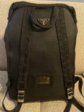 PRADA Black Backpack Nylon #QYFNOB