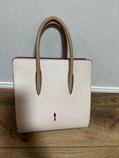 Christian Louboutin 2-way Palomas Small Handbag, Pink Beige #QY9044