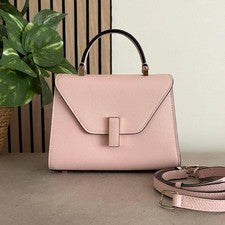 Valextra Iside Micro Pink 2-Way Shoulder Bag #QY86RT