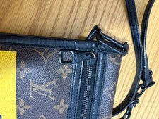 LOUIS VUITTON Messenger Bag M44641 Brown Canvas #QYAIEA