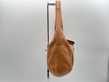 Y2KCOACH Leather One-Shoulder Bag, Beige #QY42WS