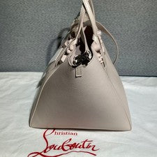 Christian Louboutin Cabas Chic Small Tote Bag, Genuine Leather, 2-way #QY5KON