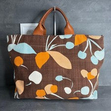 [Super Hard to Find] miumiu Miu Miu Tote Bag Classic Flower Pattern