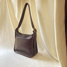 Old Coach 9966 Ergo Leather Shoulder Bag, Brown #QYIVQ7