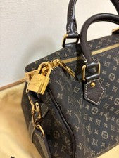 LOUIS VUITTON Monogram Mini Lin Speedy #QYDRFE