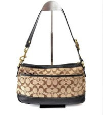 COACH Signature Shoulder Bag y2k F12869 #QY2SO9