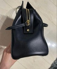 GUCCI Guccissima Tote Bag Chain Shoulder Bag Leather #QY1AWM