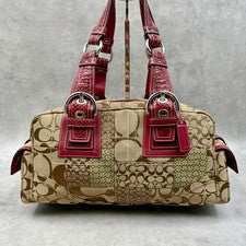 Coach Soho Patchwork Handbag Signature #QY74NN