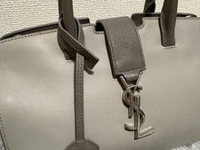 SAINT LAURENT Downtown Cabas Gray #QY43OO