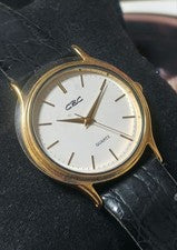 CASIO CBC Chubu-Nippon Broadcasting wristwatch (made by CASIO) #QYJ36D