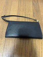 Louis Vuitton Epi Pochette Handbag, Tresor Bi-fold Wallet #QYJ3KL