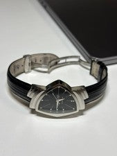 Hamilton Ventura Auto Electric Black Dial SS Box Included #QYKT52