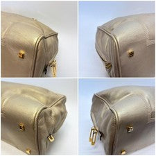 Loewe Amazona 36 Gold Handbag Anagram with Key #QYFNS7
